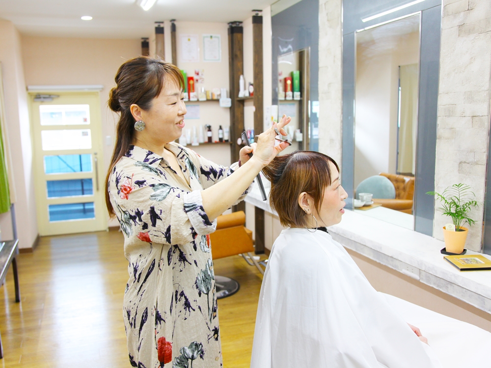 函南町（大場駅）美容室・美容院・ヘアサロン｜ヘアサロン凛（Hair salon 凛）